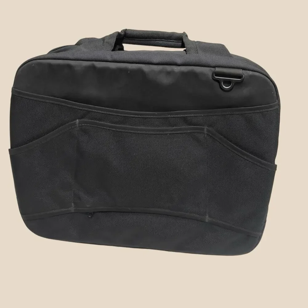 Tom Bihn Zephyr Travel Bag One Size Black Red Shoulder Messenger- NO STRAP